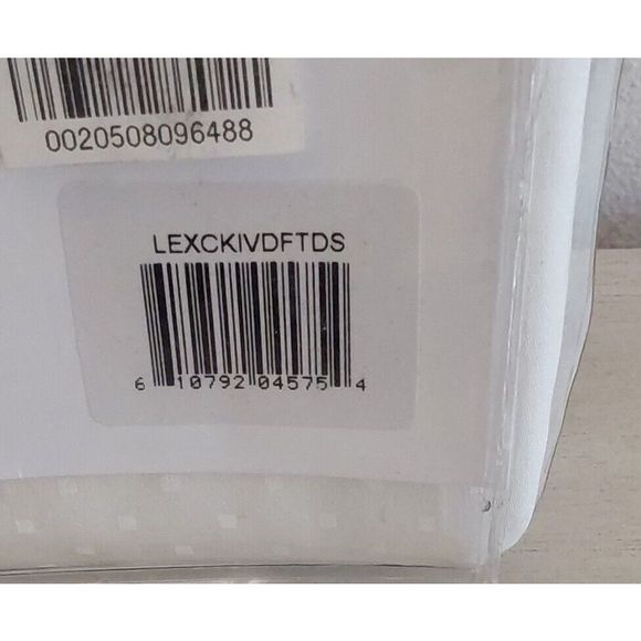 CHARISMA California King Fitted Sheet Ivory Dot Pattern 400TC 100% Cotton - Picture 8 of 11